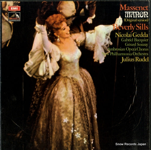 RUDEL, JULIUS massenet; manon SLS.800