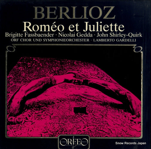 GARDELLI, LAMBERTO berlioz; romeo et juliette S087842H