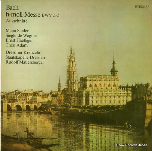 MAUERSBERGER, RUDOLF bach; messe h-moll bwv232 825925