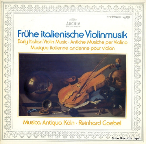 MUSICA ANTIQUA KOLN fruhe italienische violinmusik MA5153