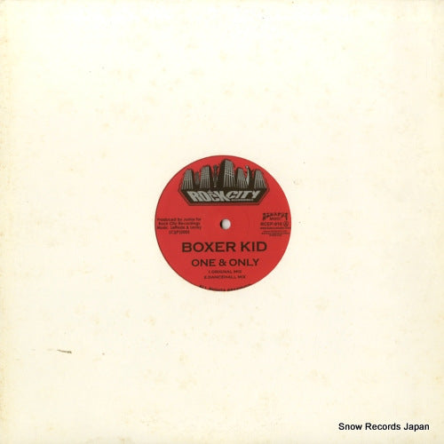 BOXER KID / VANDER one & only / night to morning RCEP-010