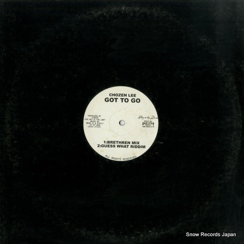 LEE, CHOZEN / BOXER KID got to go / born to die life to live SLEP-007