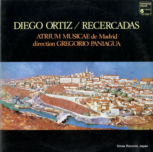 PANIAGUA, GREGORIO ortiz; recercadas VIC-2399