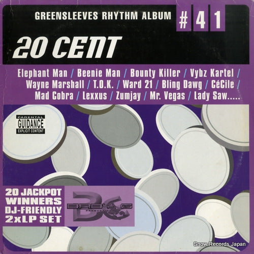 V/A 20 cent / greensleeves rhythm album #41 GRELD741