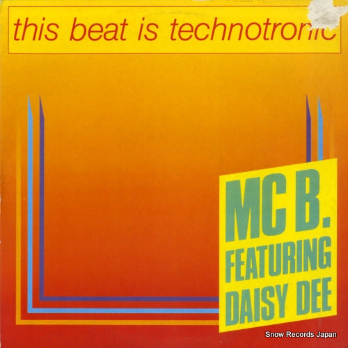 MC B. this beat is technotronic ZYX6630-12