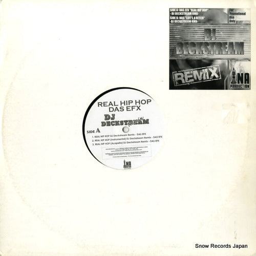 DAS EFX / NAS real hip hop / life's a bitch (dj deckstream remix) INAA-0002
