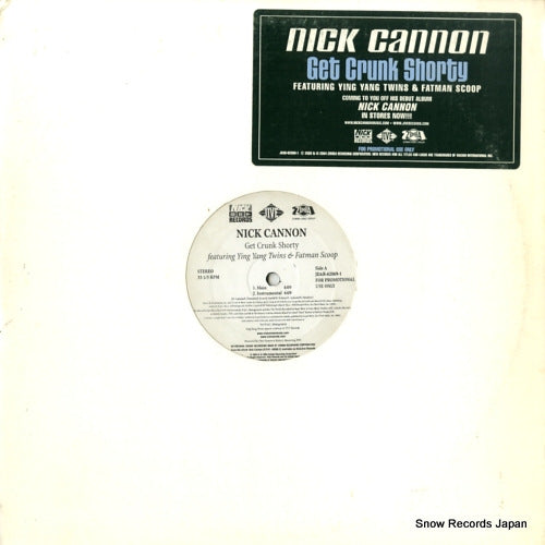 CANNON, NICK get crunk shorty JDAB-62069-1