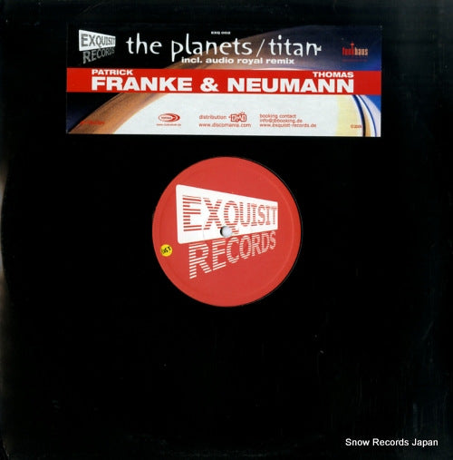 FRANKE, PATRICK, AND THOMAS NEUMANN the planets / titan EXQ002