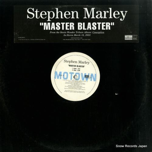 MARLEY, STEPHEN master blaster MOTR20933-1
