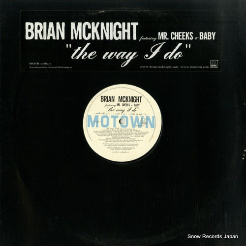 MCKNIGHT, BRIAN the way i do MOTR20863-1