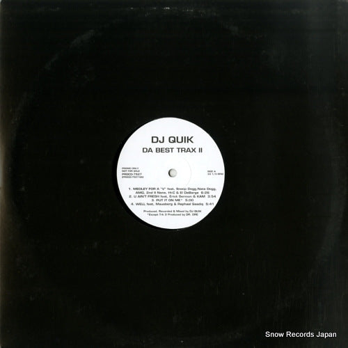 DJ QUIK da best trax ii PROCD-7527