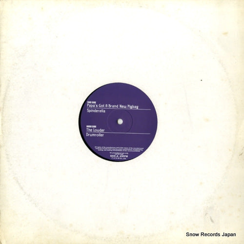 SPINDERELLA / DRUMROLLER papa's got a brand new pigbag / the louder 54576M1