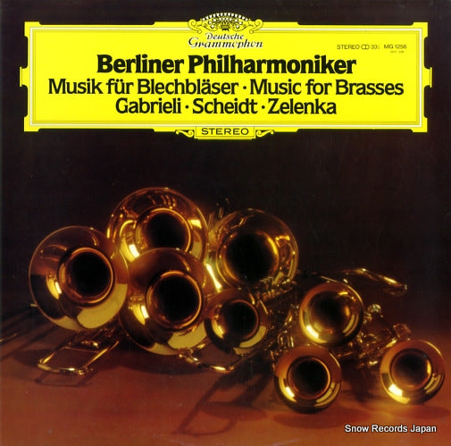 BERLIN PHILHARMONIC BRASS music for brasses MG1256