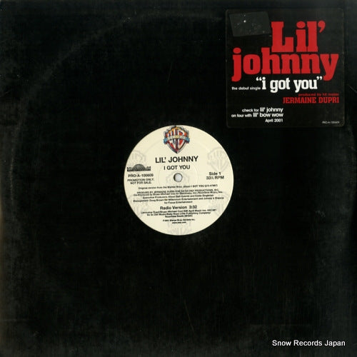 LIL' JOHNNY i got you PRO-A-100609