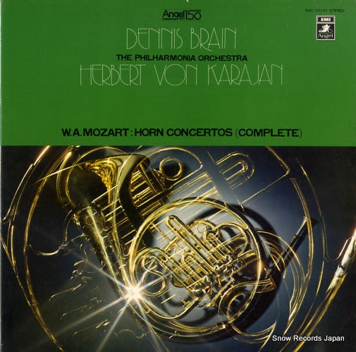 BRAIN, DENNIS mozart; horn concertos (complete) EAC-70137