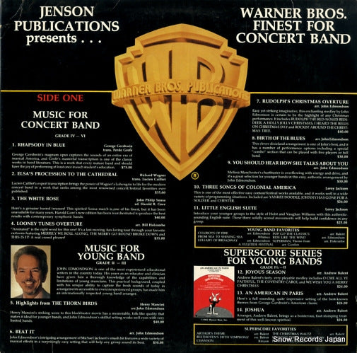 V/A warner bros. finest for concert band JP-3900