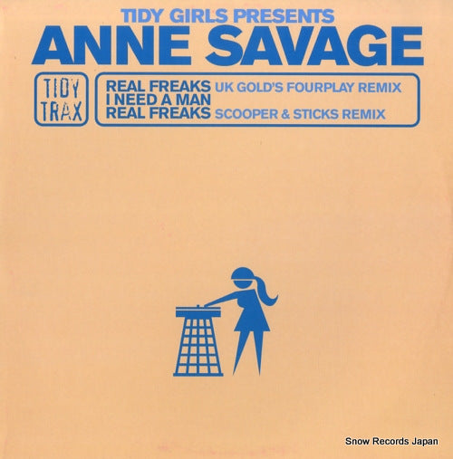 SAVAGE, ANNE real freaks / i need a man TIDY136T