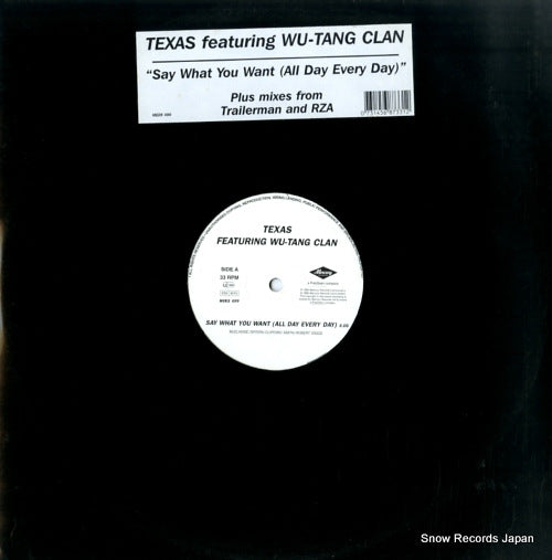 TEXAS say what you want (all day every day) MERX499