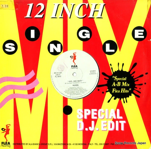 ROSS / KING KOMG & D'JUMGLE GIRLS go, go boy/walkie talkie FL8412