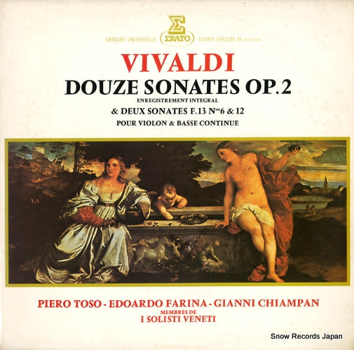 TOSO, PIERO vivaldi; douze sonates op.2 ERX-2295