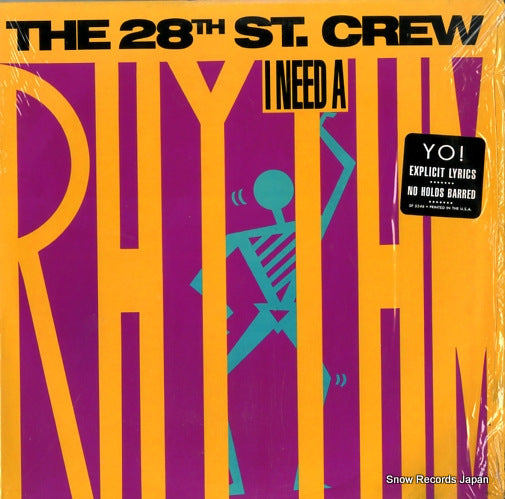 28TH ST. CREW, THE i need a rhythm SP-5246