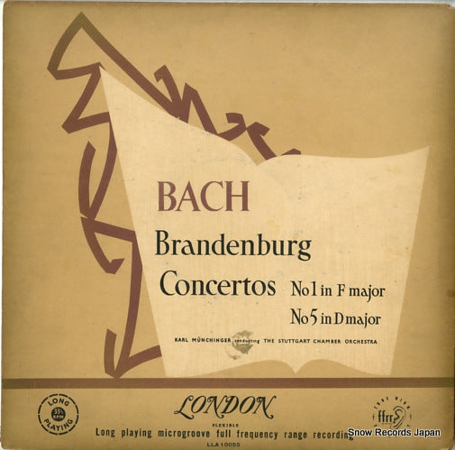 MUNCHINGER, KARL bach; brandenburg concertos LLA10055