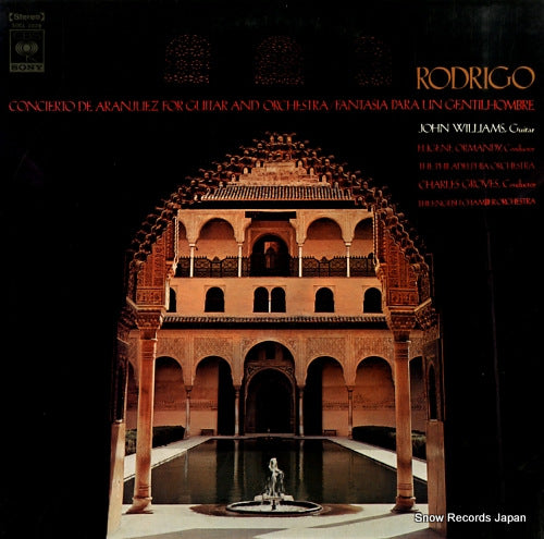WILLIAMS, JOHN rodrigo; concierto de arajuez for guitar and orchestra SOCL1029