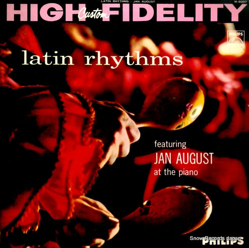 AUGUST, JAN latin rhythms M-5007