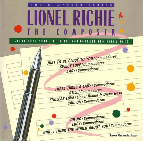 RICHIE, LIONEL the composer WL72437