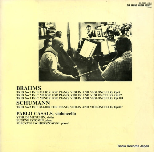 CASALS, PABLO brahms; trio no,1/no,2/no,3 OS-7081
