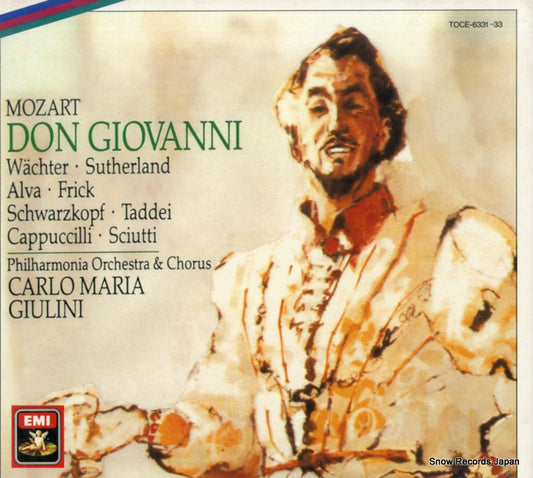 GIULINI, CARLO MARIA mozart; don giovanni TOCE-6331