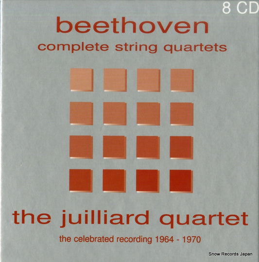 JUILLIARD QUARTET, THE beethoven; complete string quartets - the celebrated recording 1964 - 1970 5095412