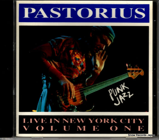 PASTORIUS, JACO live in new york city volume one BW1001 / 1001