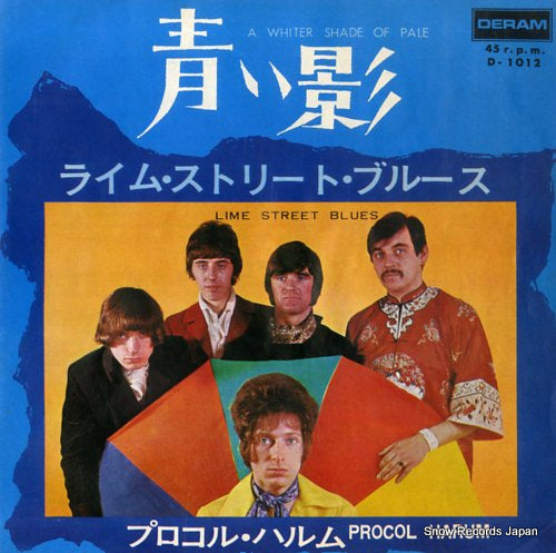 PROCOL HARUM a whiter shade of pale D-1012