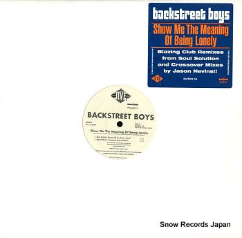 BACKSTREET BOYS show me the meaning of being lonely DUTCH15