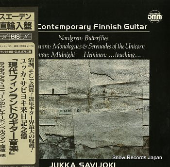 SAVIJOKI, JUKKA contemporary finnish guitar LP-207