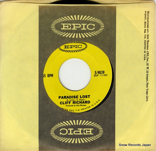 RICHARD, CLIFF paradise lost 5-9839