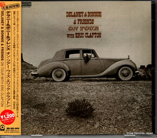 DELANEY AND BONNIE AND FRIENDS WITH ERIC CLAPTON on tour WPCR-15009