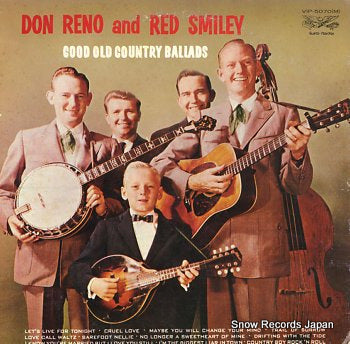 RENO, DON, AND RED SMILEY good old country ballads VIP-5070(M)