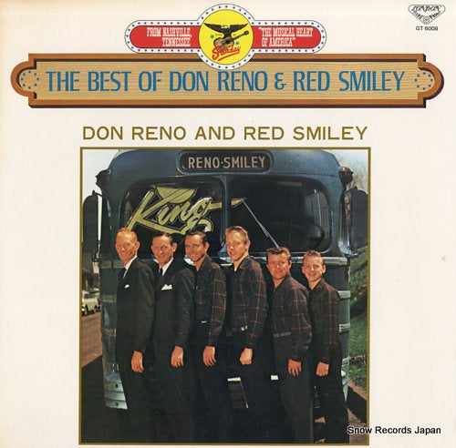 RENO, DON, AND RED SMILEY the best of don reno & red smiley GT6008