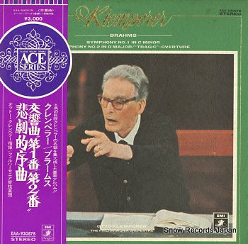 KLEMPERER, OTTO brahms; symphony no.1 EAA-93087B