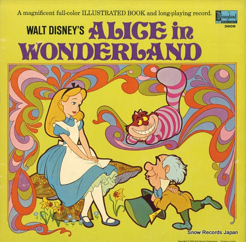 WALT DISNEY alice in wonderland DISNEYLAND3909