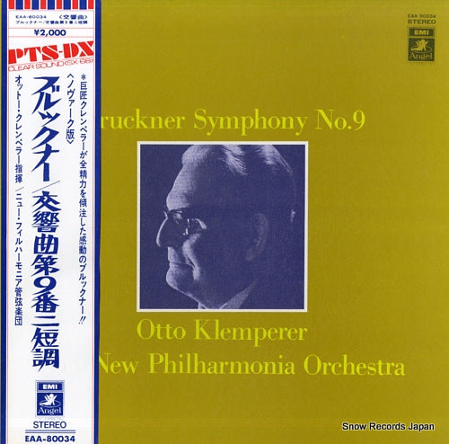 KLEMPERER, OTTO bruckner; symphony no.9 EAA-80034