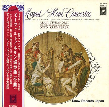 KLEMPERER, OTTO mozart; horn concertos AA-8708