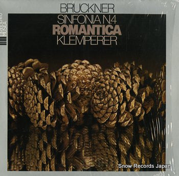KLEMPERER, OTTO bruckner; sinfonia n.4 romantica 01.052