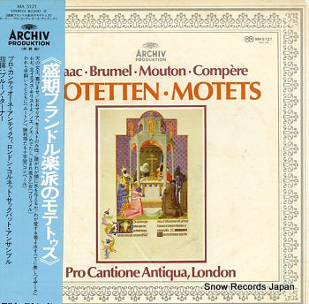 TURNER, BRUNO motetten motets MA5121