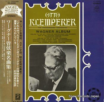 KLEMPERER, OTTO wagner album AA-8089