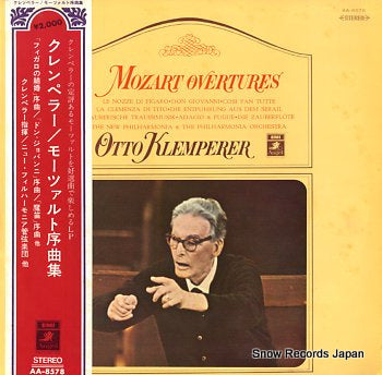 KLEMPERER, OTTO mozart; overtures AA-8578