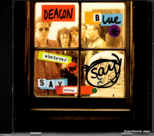 DEACON BLUE whatever you say, say nothing 4735272