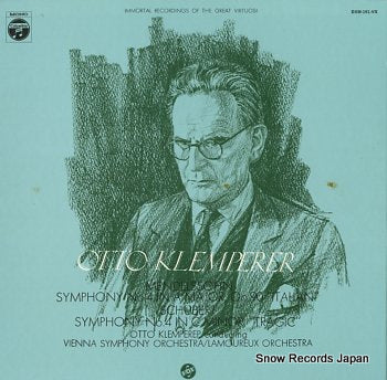 KLEMPERER, OTTO mendelssohn; symphony no.4 italian DXM-161-VX